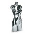 Aquarius Torso Only female, chrome finish