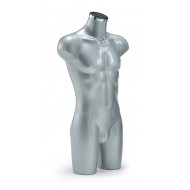 Aquarius Torso Only male, silver finish