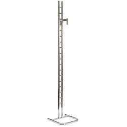 Chrome ladder stand with neck fixing