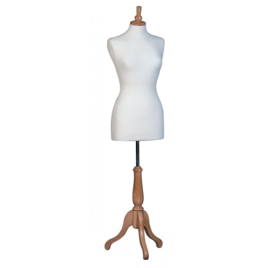 Female bust form long body