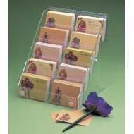 Florist card display - wall/counter
