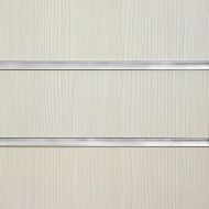 Pino White Slatwall Panels