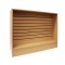 Recessed Slatted Front Counter