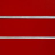 Red Slatwall Panels