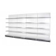  Retail Shelving Wall Unit - 4 x 370 mm Shelves, 1 x Base Shelf Retail Shelving Wall Units