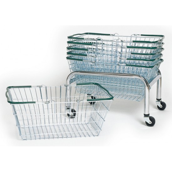 Standard basket stacker chrome