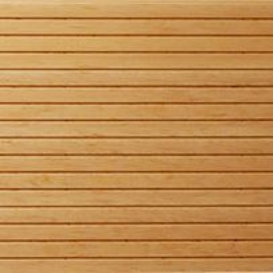 Woodgrain Slatted End Panel - Gondola Bay Retail Shelving Accessories
