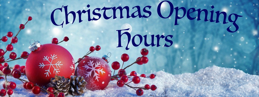Christmas Opening Hours 2019