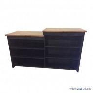 Oak Stepped Counter