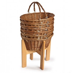 Wicker Shopping Basket (box of 10)