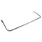 Chrome D Rail for Twin Slot