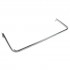 Chrome D Rail for Twin Slot