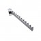 Chrome Balled Sloping Arm
