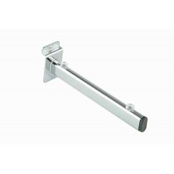 Chrome Glass Shelf Bracket