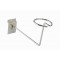 Chrome Millinery Arm