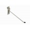 Chrome Single Prong Hook (Box of 100)