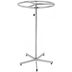 Global circle rail chrome base