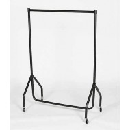 Junior garment rail chrome top