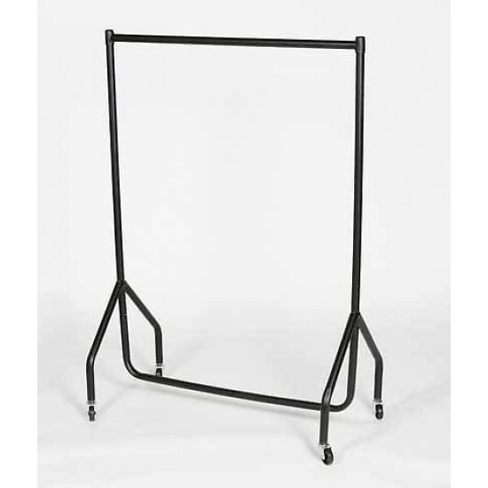 Junior garment rail chrome top