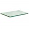 Glass Shelves 600mm wide for slatwall (pack of 4 shelves)