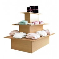 Rectangular 3 tier unit
