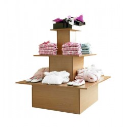 Square 3 tier unit