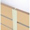 H sections for slat panels
