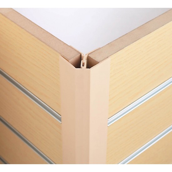 Slat panel corner quadrant