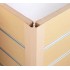 Slat panel corner quadrant