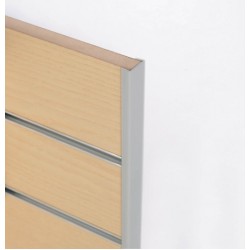 End caps for slat panels