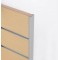 End caps for slat panels