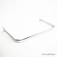 Chrome Oval D rail