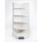  Retail Shelving Wall 90° Corner Unit - 4 x 370 mm Shelves