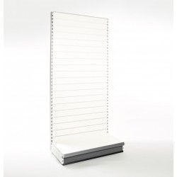  Retail Shelving Wall Unit - Slatwall Back Panels - W1000 mm