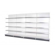  Retail Shelving Wall Unit 
