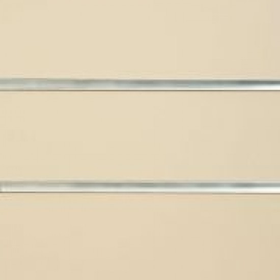 Cream Slatwall panels