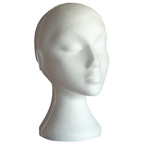 Poly head female white