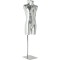 Aquarius display forms male, silver finish with Stand
