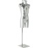 Aquarius display forms male, silver finish with Stand