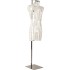 Aquarius Display forms male, clear finish with Stand