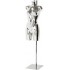 Aquarius display forms female, silver finish with Stand