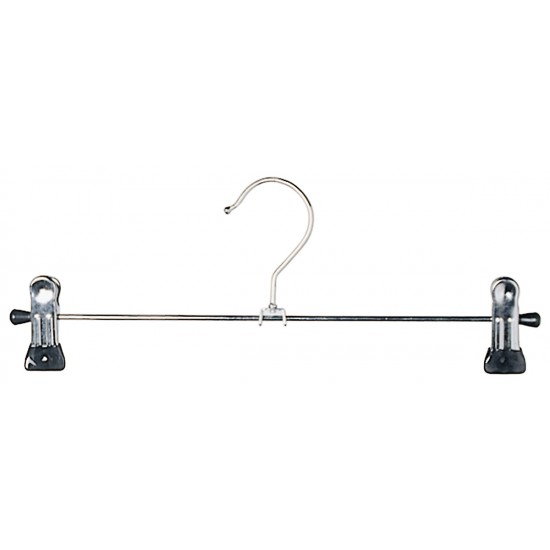 Sliding metal peg hanger