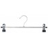 Sliding metal peg hanger
