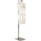 Aquarius Display forms female, clear finish, with Stand