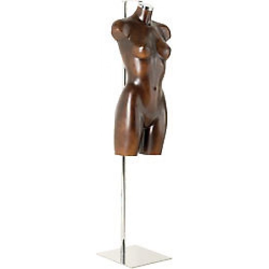 Aquarius display forms female, leather-paint finish with Stand
