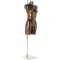 Aquarius display forms female, leather-paint finish with Stand